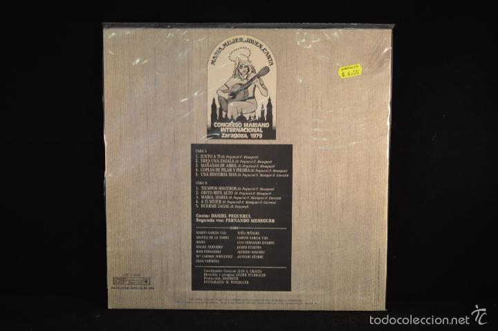 Discos de vinilo: DANIEL PEQUERUL - JUNTO A TI... - LP - Foto 2