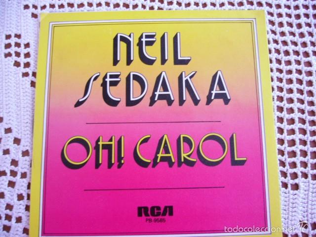 Discos de vinilo: Neil Sedaka Oh! Carol EP 1984 - Foto 2