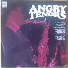 Discos de vinilo: BEN WEBSTER / ILLINOIS JACQUET / IKE QUEBEC : ANGRY TENORS [CBS - UK 1965] LP/COMP. Lote 54975565
