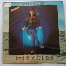 Discos de vinilo: RON MAGNESS - MIRACLES (MILAGROS) / EMOTION (PROMO 1983)