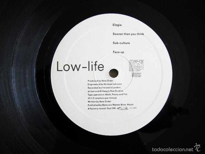 New Order Low Life Vinilo Original Primera Sold Through Direct Sale