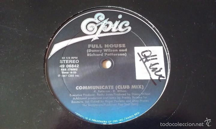 Discos de vinilo: Full House - Communicate - 1987 - Foto 1