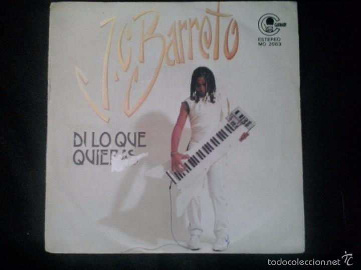 Discos de vinilo: J.C. Barreto - Di Lo Que Sientes - Foto 1