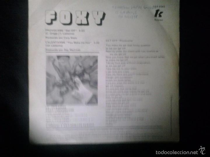 Discos de vinilo: Foxy - Provocame - Foto 2