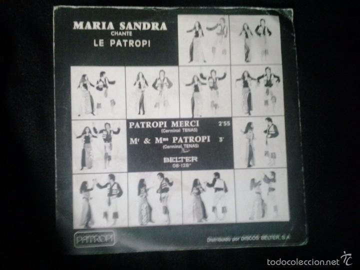 Discos de vinilo: Maria Sandra - Patropi - Foto 2