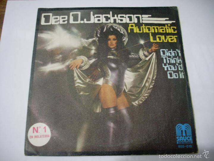Discos de vinilo: DEE D. JACKSON Automatic lover-didnt think youd do it - Foto 1