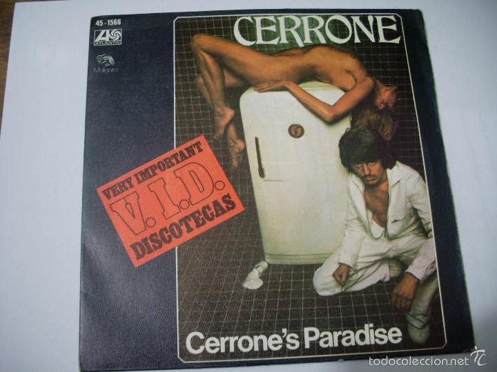 Discos de vinilo: CERRONE Cerrones paradise-take me - Foto 1