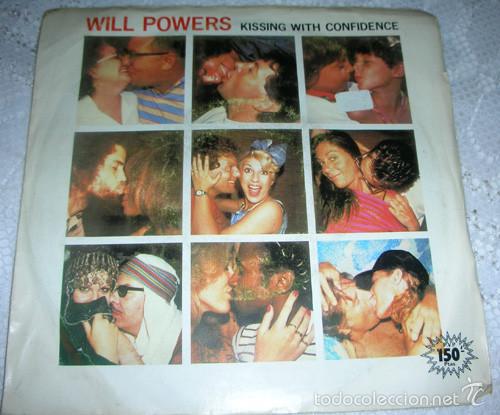 Discos de vinilo: WILL POWERS - KISSING WITH CONFIDENCE - SINGLE PROMO - Foto 2