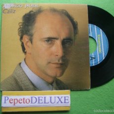 Discos de vinilo: AMANCIO PRADA CALIZ SINGLE SPAIN 1985 PDELUXE. Lote 56818887