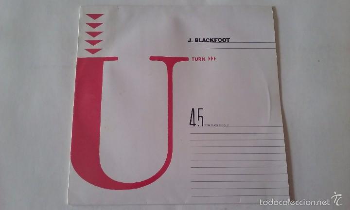 Discos de vinilo: J. Blackfoot - U-Turn - 1987 - Foto 1