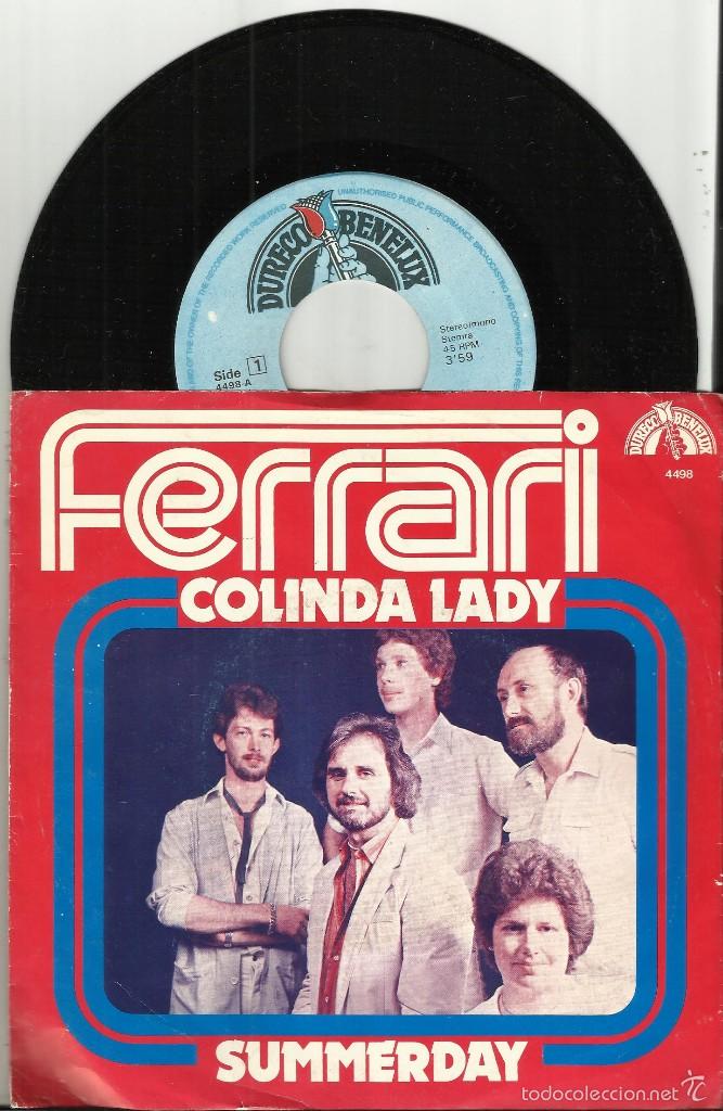 Discos de vinilo: Ferrari single Colinda Lady .1981 - Foto 1
