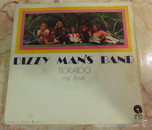 Discos de vinilo: DIZZY MANS BAND - TICKATOO - SINGLE 1971 - Foto 1
