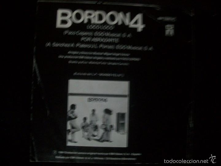 Discos de vinilo: BORDON 4 - LOCO LOCO - Foto 2