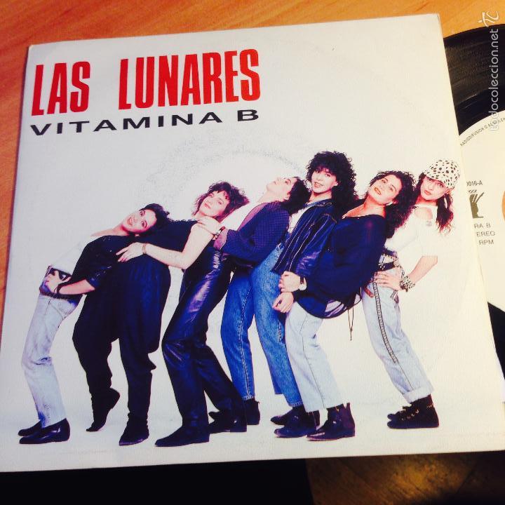 Disques de vinyle: LOS LUNARES (VITAMINA B) SINGLE ESPA&Ntilde;A PROMO 1991 (EPI1)