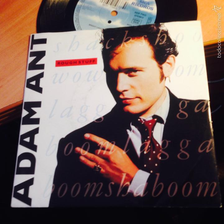 Discos de vinilo: ADAM ANT (ROUGH STUFF) SINGLE GERMANY 1990 (EPI1) - Foto 2
