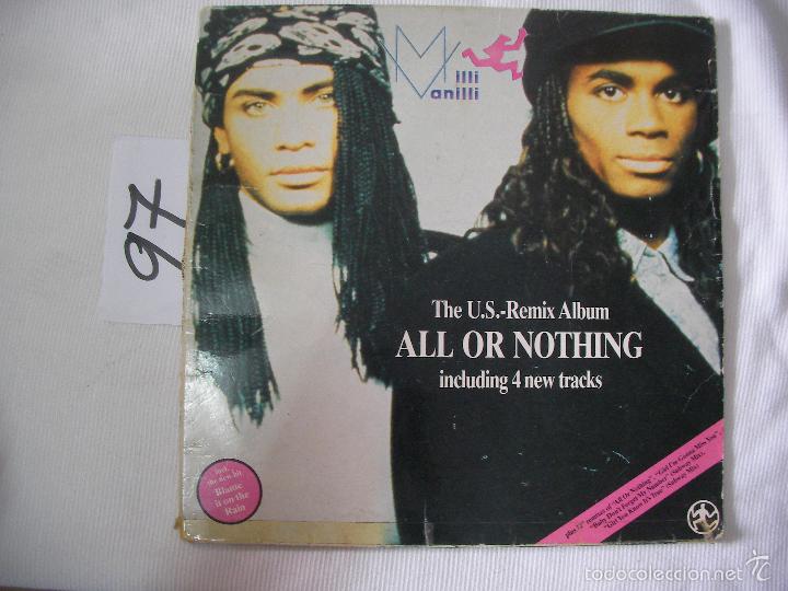 Discos de vinilo: ANTIGUO LP - MILLI VANILLI - ENVIO GRATIS A ESPA&Ntilde;A - Foto 1