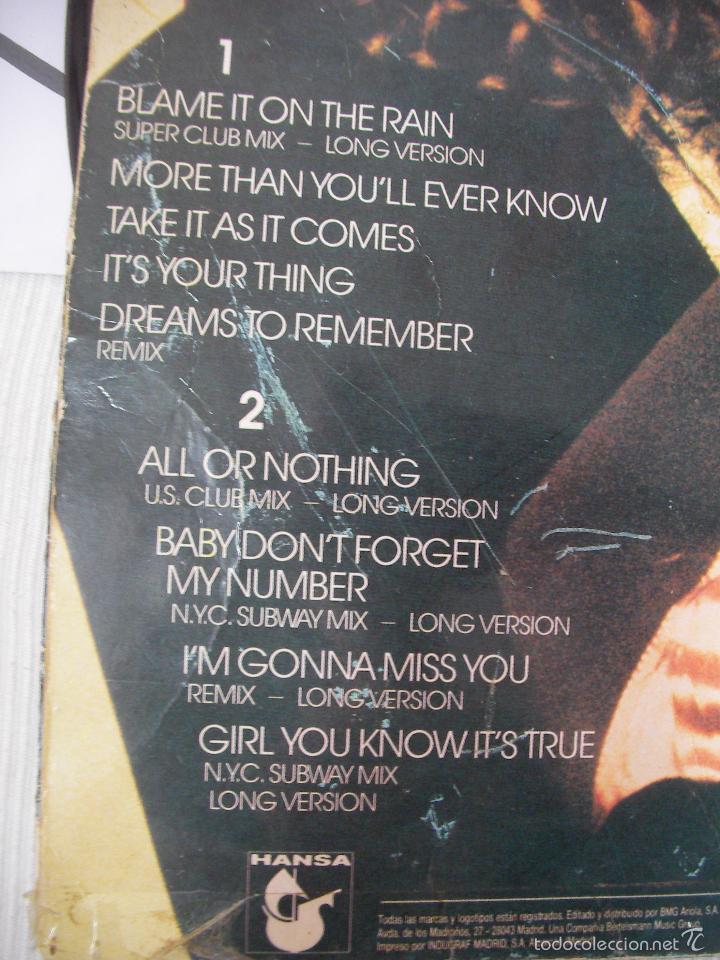 Discos de vinilo: ANTIGUO LP - MILLI VANILLI - ENVIO GRATIS A ESPA&Ntilde;A - Foto 2