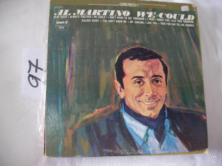 Discos de vinilo: ANTIGUO LP - AL MARTINO - ENVIO GRATIS A ESPA&Ntilde;A - Foto 1