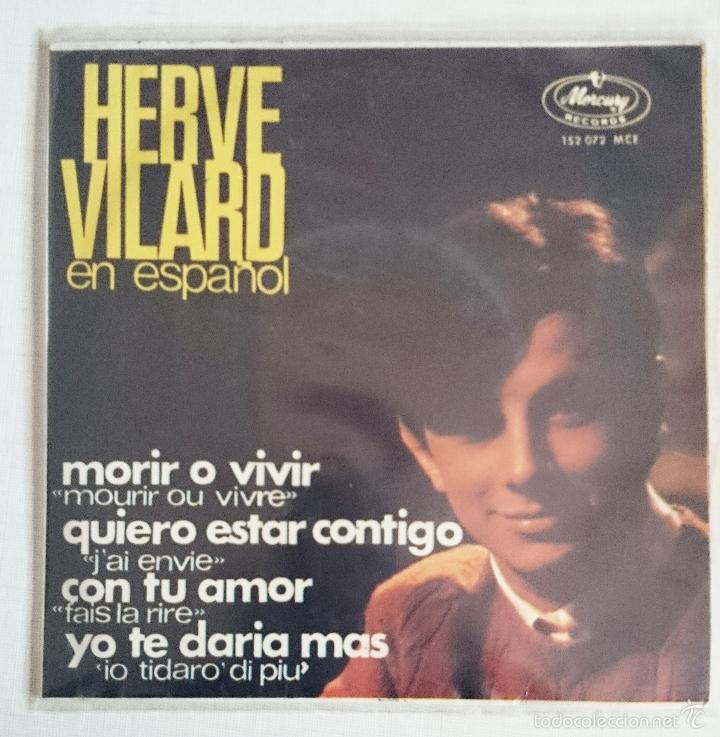 Discos de vinilo: Herve Vilard - Morir o Vivir - Foto 1