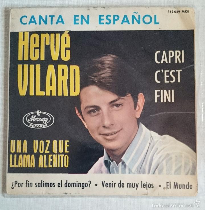 Discos de vinilo: Herve Vilard - Canta en espa&ntilde;ol - Foto 1