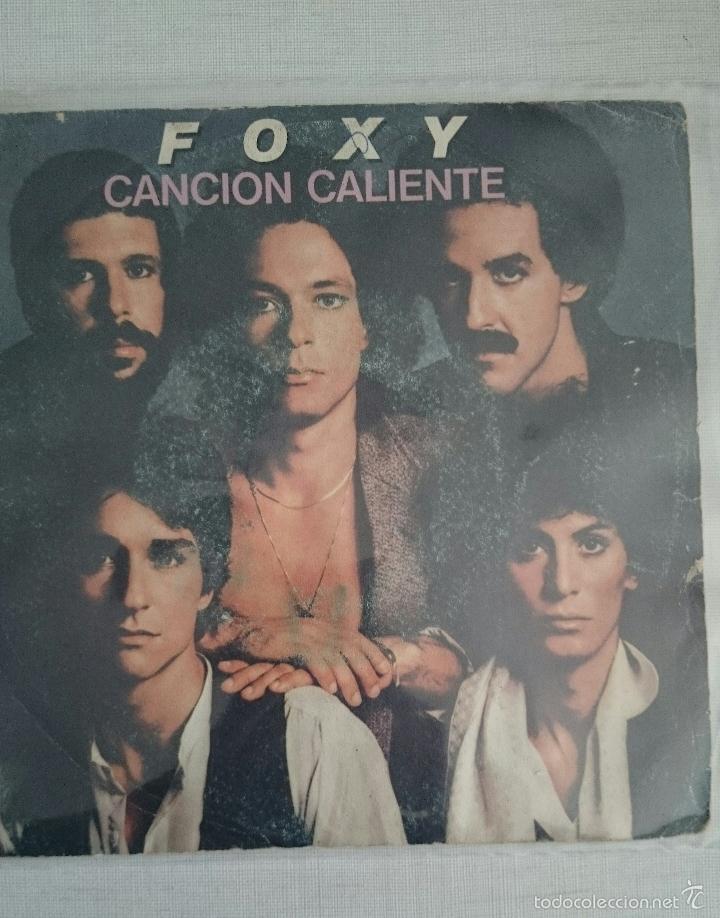 Discos de vinilo: Foxy - Canci&oacute;n Caliente - Foto 1