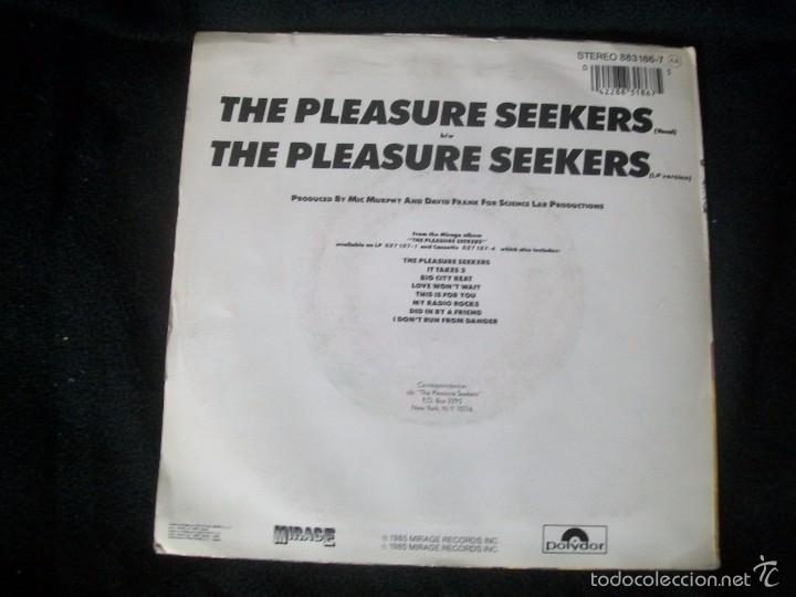 Discos de vinilo: The System - The Pleasure Seekers   (Polydor, Mirage) - Foto 2