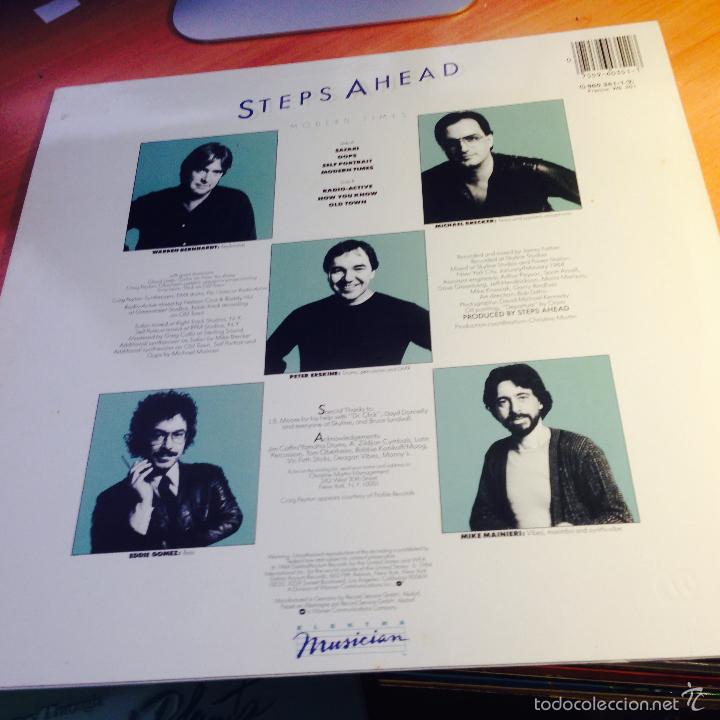 Discos de vinilo: STEPS AHEAD (MODERN TIMES) LP GERMANY 1984 (B-13) - Foto 3