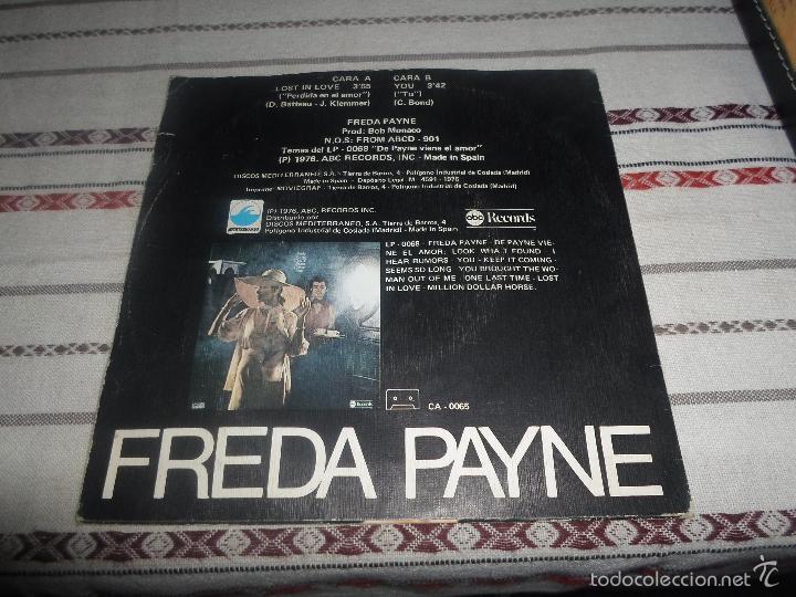 Discos de vinilo: FREDA PAYNE LOST IN LOVE - Foto 2