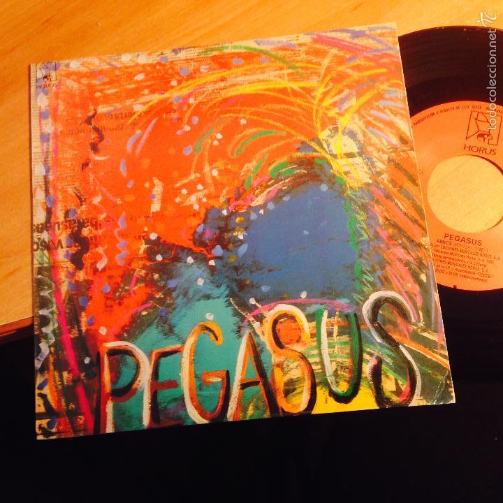 Discos de vinilo: PEGASUS (AMICS / ENDERROC ) SINGLE ESPA&Ntilde;A 1988 (EPI1) - Foto 1