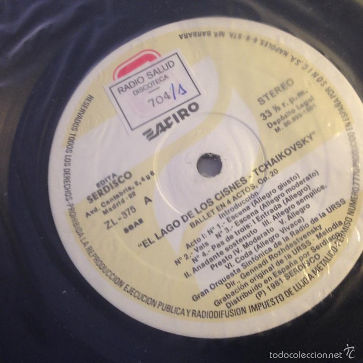 Discos de vinilo: EL LAGO DE LOS CISNES (TCHAIKOVSKY) 3 LP BOX  (AT) - Foto 3