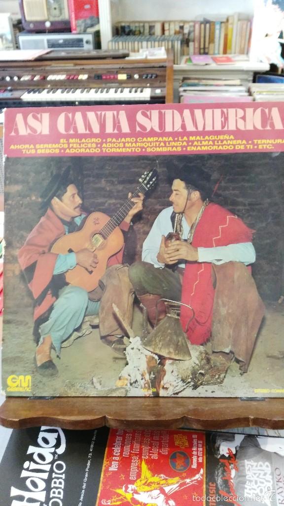 Discos de vinilo: As&iacute; canta Sudam&eacute;rica - Los Tres de la Noche