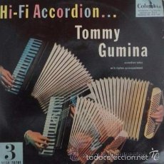Discos de vinilo: TOMMY GUMINA - TORNA A SORRENTO / VALS EN DO SOSTENIDO MENOR / EP COLUMBIA RF-727. Lote 56885278