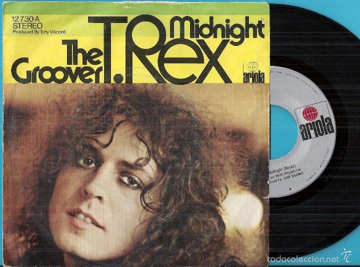Discos de vinilo: T. REX: MIDNIGHT / THE GROOVER - Foto 1