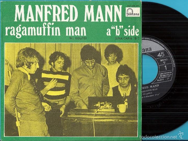 Discos de vinilo: MANFRED MANN: RAGAMUFFIN MAN / A b SIDE - Foto 1