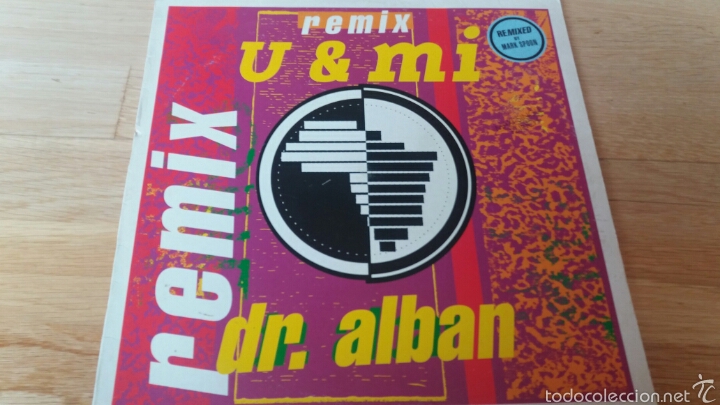Discos de vinilo: Dr Alban &rdquo; U & MI&rdquo; Remix 1991. - Foto 1