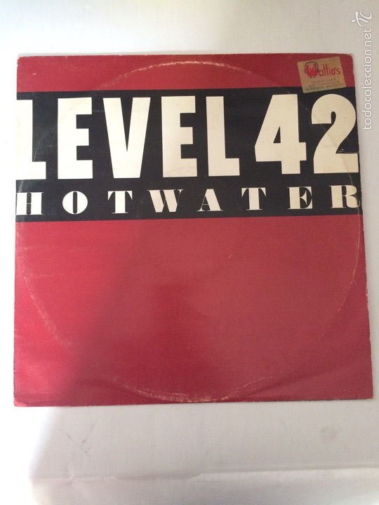 Discos de vinilo: LEVEL 42-HOT WATER - Foto 1