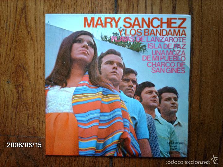 Discos de vinilo: mary sanchez y los bandama - isla de paz + 3 - Foto 1