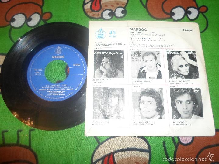 Discos de vinilo: MARBOO MACUMBA - Foto 2