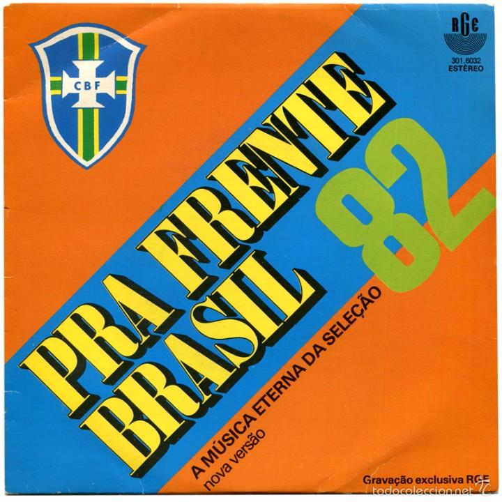 Disques de vinyle: Coral De Joab &ndash; Pra Frente Brasil 82 - Sg Brasil 1981 - RGE 301.6032