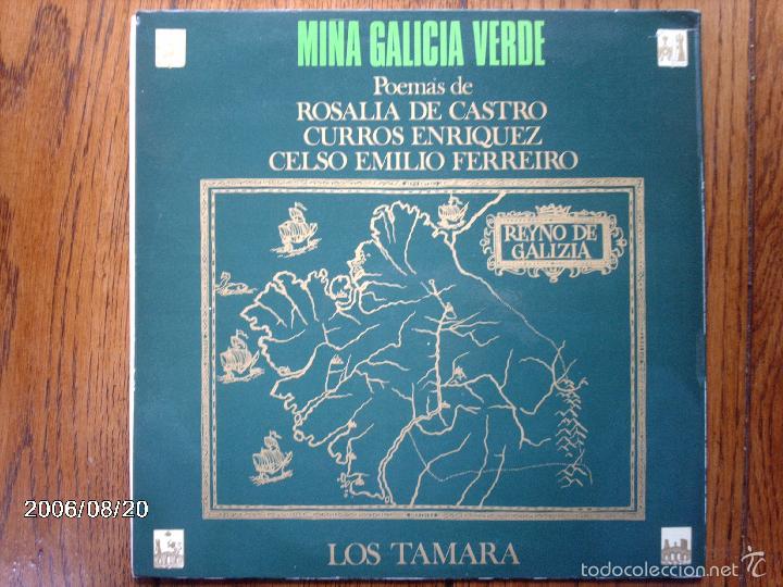 Discos de vinilo: los tamara  -  mi&ntilde;a galicia verde - Foto 2