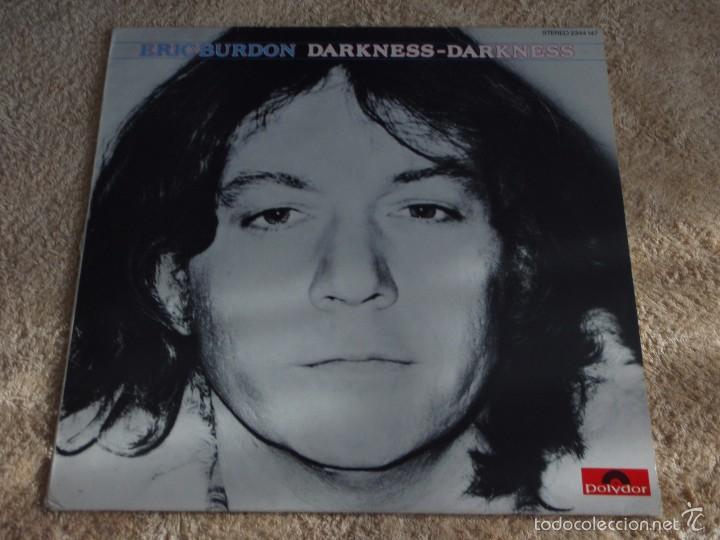 Discos de vinilo: Eric Burdon ?&ndash; Darkness - Darkness, Scandinavia 1980 Polydor - Foto 1