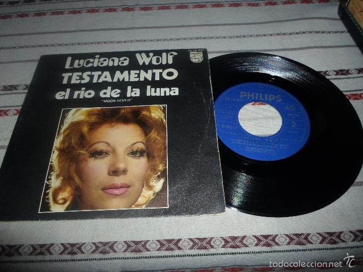 Discos de vinilo: LUCIANA WOLF TESTAMENTO - Foto 1