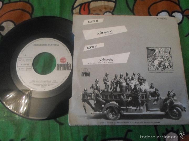 Discos de vinilo: ORQUESTA PLATERIA - LIGIA ELENA - Foto 2