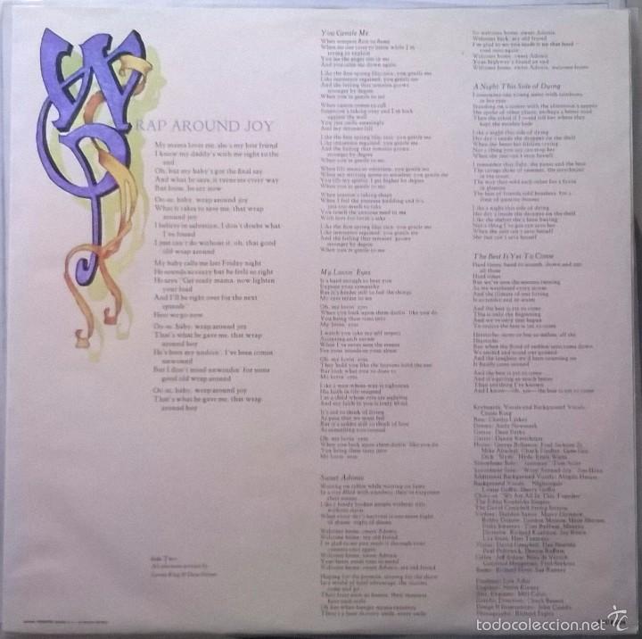 Discos de vinilo: Carole King, Wrap Around Joy, Epic-EPC 83224 - Foto 6