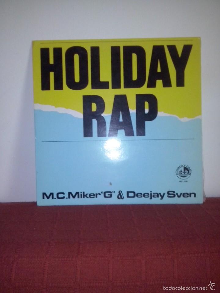 Discos de vinilo: haliday rap m.c. miker G & deejay sven maxi single - Foto 1