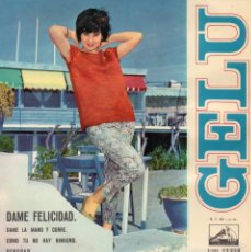 Discos de vinilo: GELU, EP, DAME FELICIDAD.+ 3, AÑO 1963. Lote 56956927