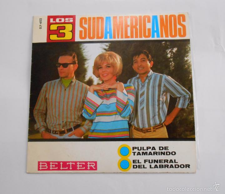 Vinyl-Schallplatten: LOS 3 TRES SUDAMERICANO. PULPA DE TAMARINDO/ EL FUNERAL DEL LABRADOR. TDKDS6