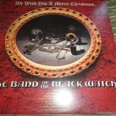 Discos de vinilo: THE BAND OF THE BLACK WATCH - WE WISH YOU MERRY CHRISTMAS... LP - ORIGINAL INGLES - SPARK 1976 -. Lote 56976594