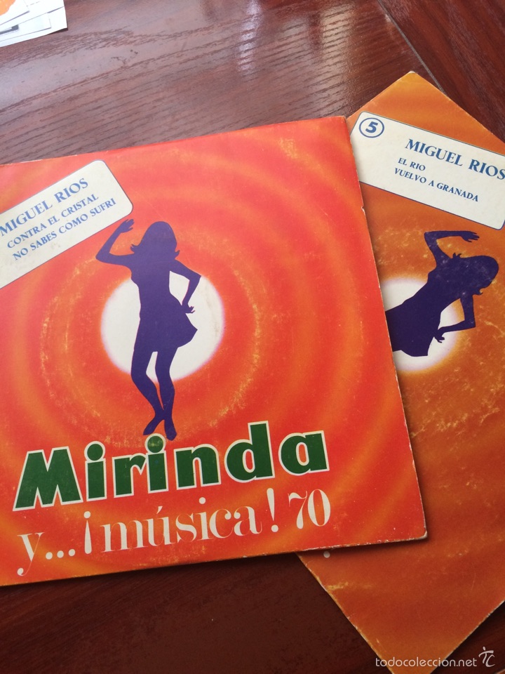 Discos de vinilo: MIGUEL RIOS-DISCO MIRINDA-EL RIO+3-2 SINGLES