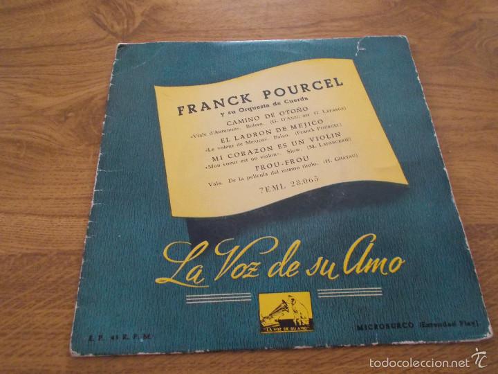 Discos de vinilo: FRANCK POURCEL. - Foto 1